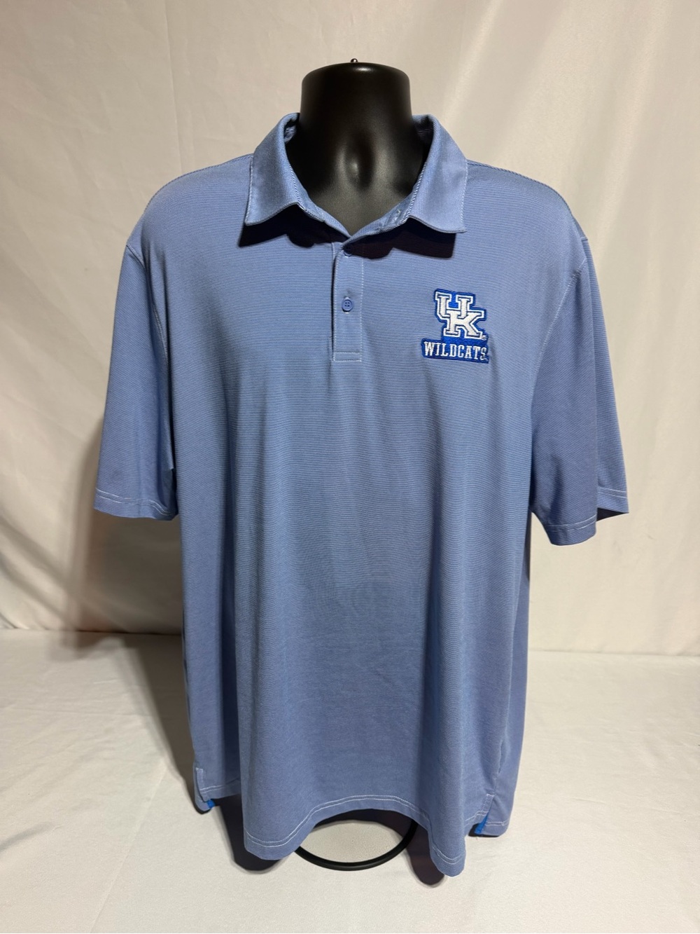 Kentucky Wildcats Polo Shirt Captivating Apparel – Size XXL Light Blue